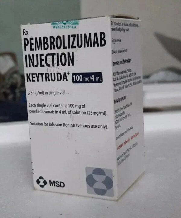 Keytruda Pembrolizumab 100 Mg 4 Ml Injection