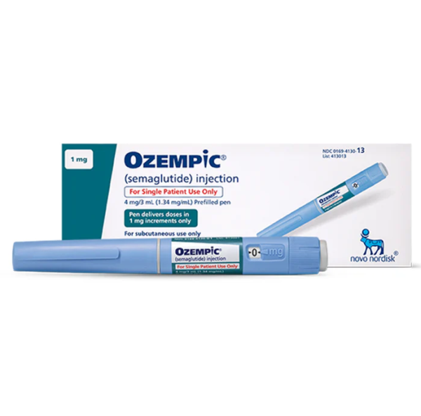 Ozempic (semaglutide) injection type 2 diabetes 4 mg/3 mL