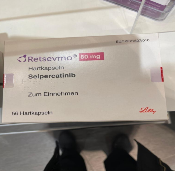 Retevmo Selpercatinib 80mg 56 Hard Capsules