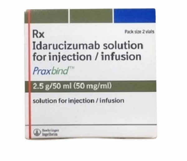 2.5 gm Praxbind Idarucizumab Injection