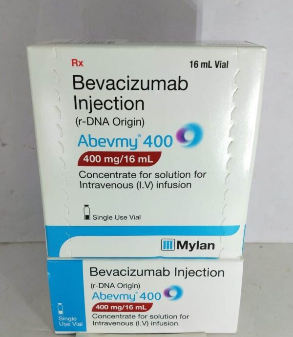 Abevmy 400mg /16ml Bevacizumab Injection, Mylan Pharmaceuticals Pvt Ltd