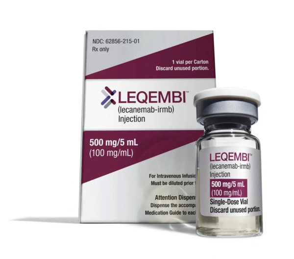 Leqembi (lecanemab-irmb) 500 mg/5 mL (100 mg/mL) injection