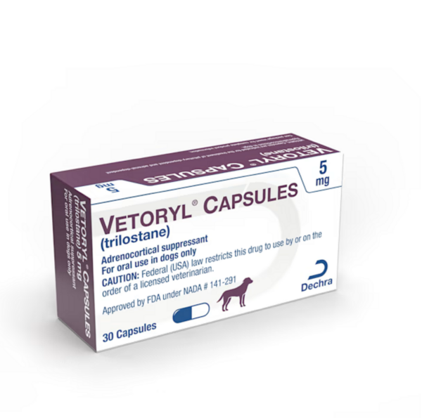 Vetoryl (Trilostane) 5mg, 30 Capsules